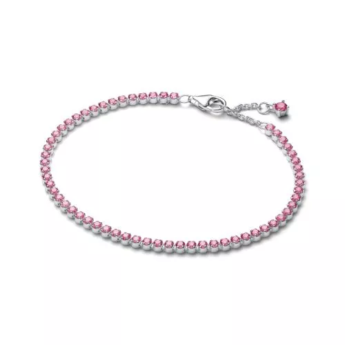 Pandora Pink Small Tennis rannekoru 593927C02