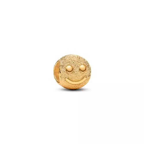 Pandora Textured Happy Face Mini Charm hela 764526C00