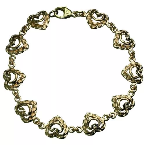 Kalevala Talon sydän -rannekoru 14K 156500010-1
