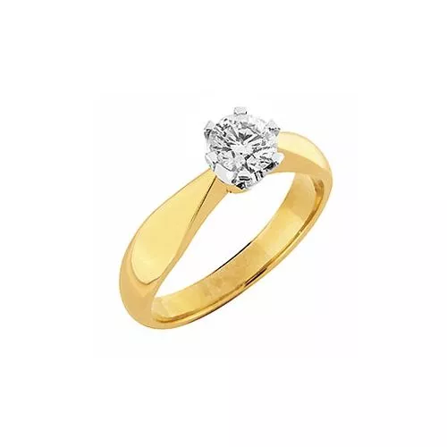 Sandberg Onnenlähde -timanttisormus (0.23ct) K-4-1