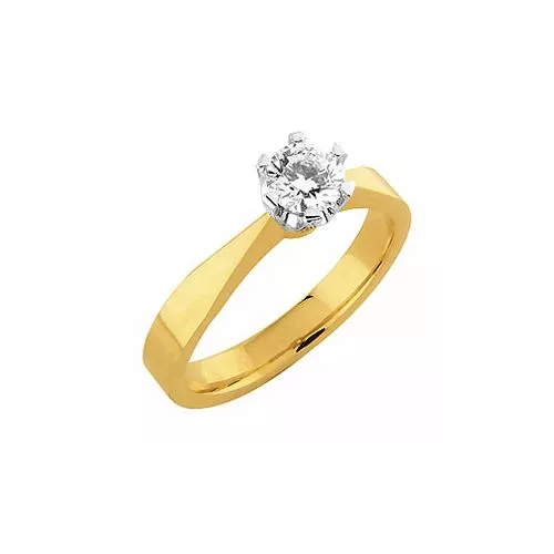 Sandberg Onnenlähde -timanttisormus (0.25ct) K-5-1