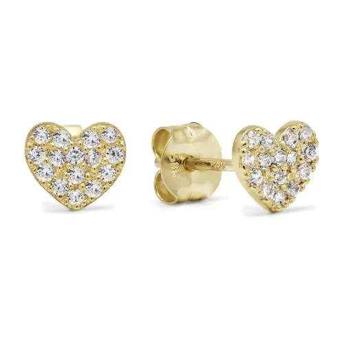 Gold HerzOhrringe K-E36962Z-1
