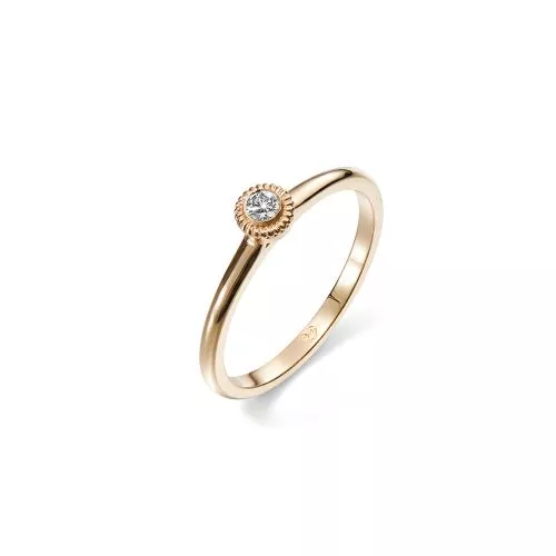Kalevala Valittu timanttisormus, keltakulta 0.06 ct  141000001D-10