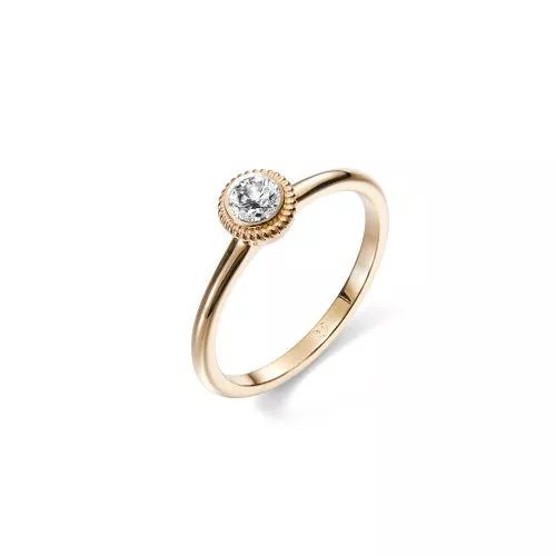 Kalevala Valittu timanttisormus, keltakulta 0.25 ct  141000002D-11