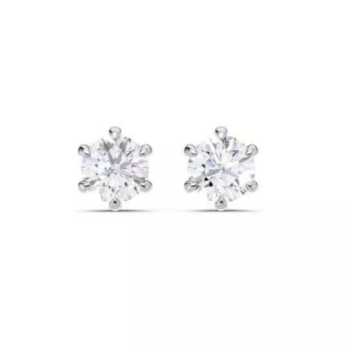 Brilliant Star Ohrringe mit im Labor gezüchteten Diamanten LES01068 WG 0.50
