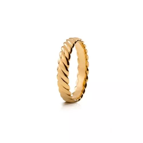 Lumoava Toivo -kultasormus 5mm L72210210000-1