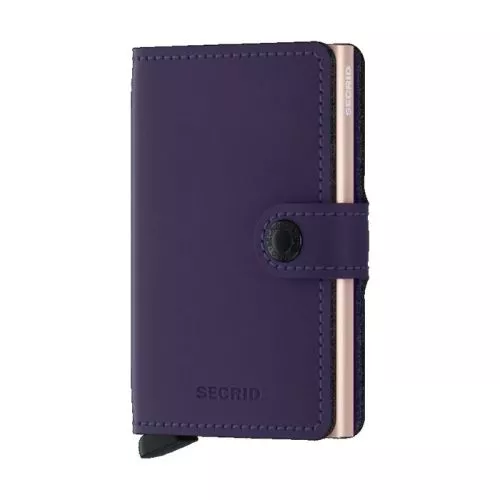 Secrid Miniwallet Matte Purple Rose MM-PURPLE-ROSE-1