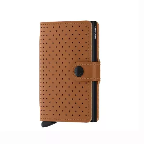 Secrid Miniwallet Perforated Cognac MPF-COGNAC-1