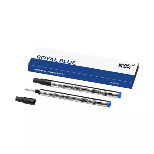 Montblanc Rollerball täyte, Legrand Medium, Royal Blue / 2kpl MB128228-1