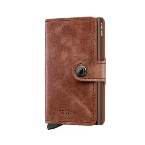 Secrid Miniwallet Vintage Cognac Brown MV-COGNAC-BROWN