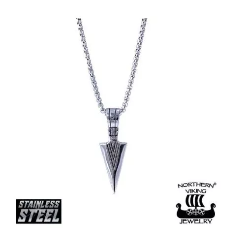 Northern Viking Jewelry Viking Spear -kaulakoru NVJRS007-1