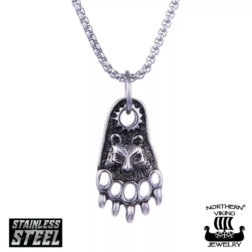 Northern Viking Jewelry Karhu -kaulakoru 50 cm NVJRS102-1