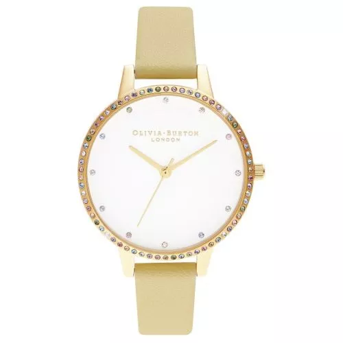 Olivia Burton Rainbow Bezel Sunshine klocka OB16RB20-1