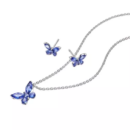 Pandora Timeless Butterfly korusetti, sininen