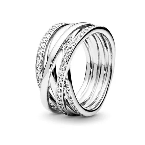 Pandora Entwinig sormus 190919CZ-5