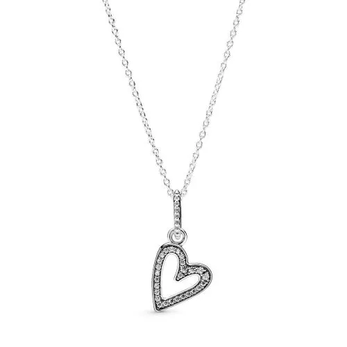 Pandora Freehand Heart -kaulakoru 398688C01