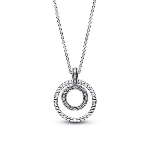 Pandora Signature Pave & Beads Necklace 392308C01-1