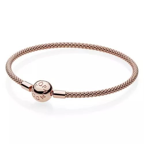 Pandora Rose Mesh -rannekoru (19cm) 586543