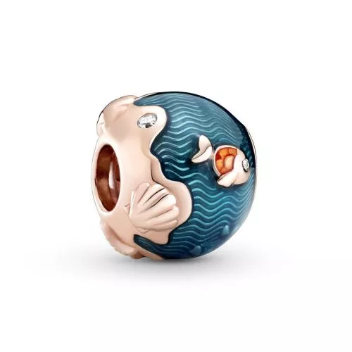 Pandora Rose Shimmering Ocean Waves & Fish -hela 789004C01-1