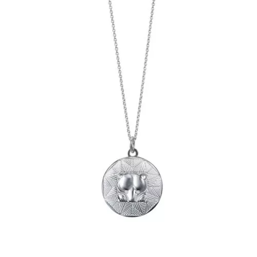 Kalevala Amuletti Pohjankarhu kaulakoru / hopea 227031460-1