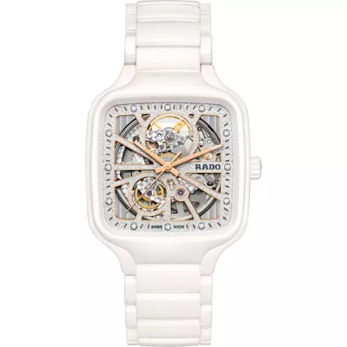 Rado True Square Automatic Open Heart Sparkling 38 mm R27073722 