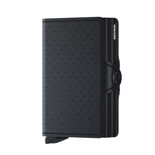 Secrid Twinwallet Perforated Black TPF-BLACK-1