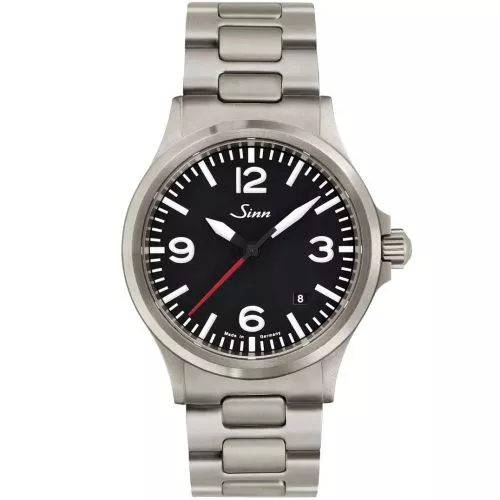 Sinn 556 A -rannekello / teräs twolink 556.0141