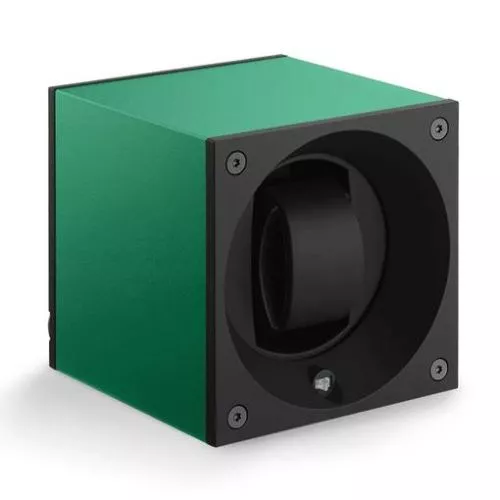 SwissKubik Masterbox Aluminium Green kellonpyöritin SK01.AE007 -14