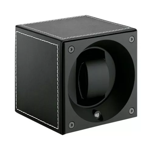 SwissKubik Masterbox Leather Black kellonpyöritin SK01.CV001-20