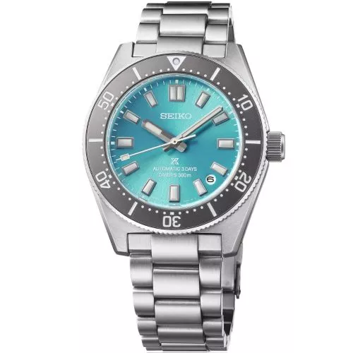Seiko 1965 Heritage Diver’s Watch Save the Ocean Limited Edition Tranquil Teal SPB545J1