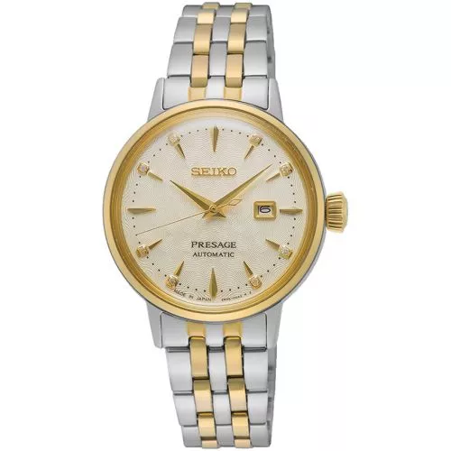 Seiko Presage Cocktail Time White Lady Diamond Twist SRE010J1-1