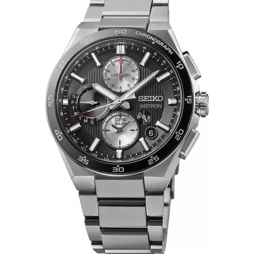 Seiko Astron GPS Solar Dual-Time Chronograph SSH151-1