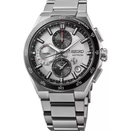 Seiko Astron GPS Solar Dual-Time Chronograph SSH153-1