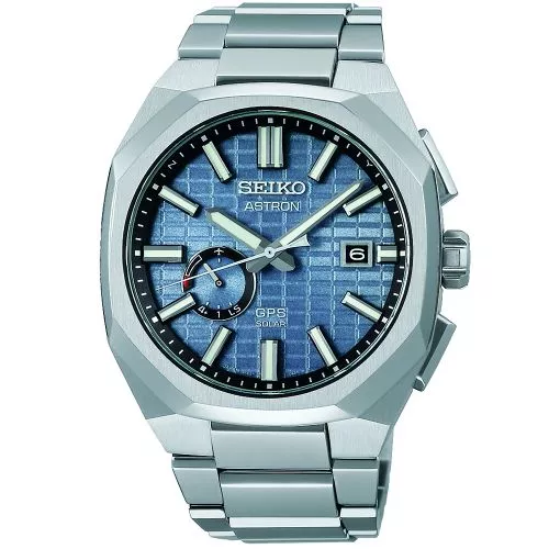 Seiko Astron GPS Solar Sapphire Blue Crystal Box SSJ013J1-2