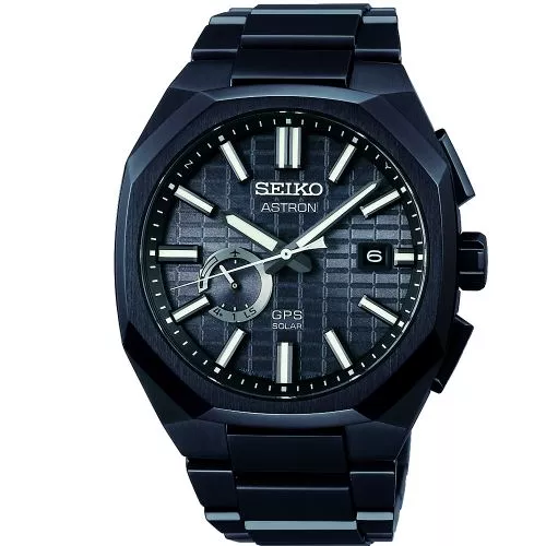 Seiko Astron GPS Solar Jet Black Crystal Box SSJ015J1-1