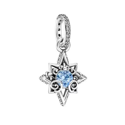 Pandora Disney Cinderella Blue Star Charme 399560C01-1