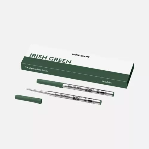 Montblanc kulspetspennpåfyllning, Medium Irish Green / 2st MB128217-1