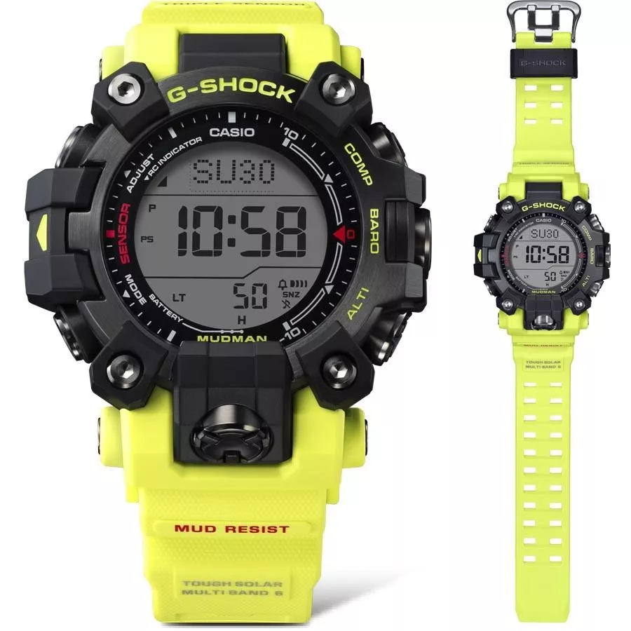 【新品未使用】G-SHOCK GW-9500MRY-1A9JF MUDMAN GW9500-3 | G-SHOCK Dark Green + Black Master of G Mudman Watch | CASIO