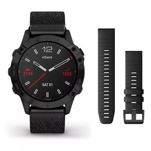 Garmin Fenix 6 Sapphire Black DLC 010-02158-17-1