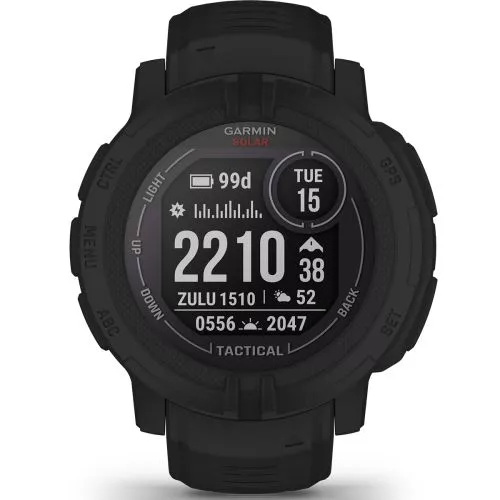 Garmin Instinct 2 Solar Tactical Edition Black 010-02627-03-0