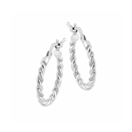 Hopeiset korvakorut 18 mm 023OR0697W-1