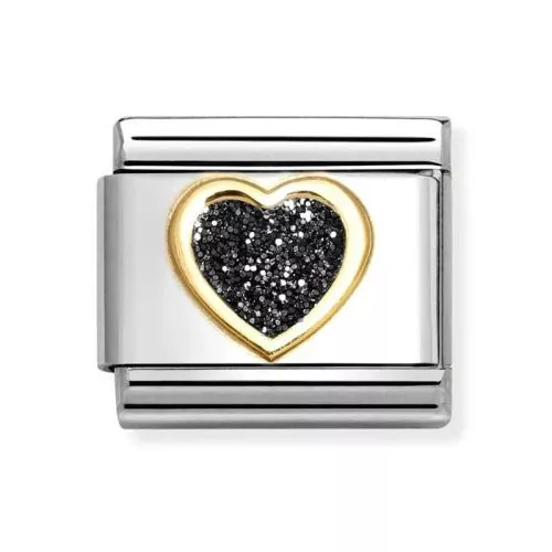 Nomination Classic Musta Sydän 030220/10-1