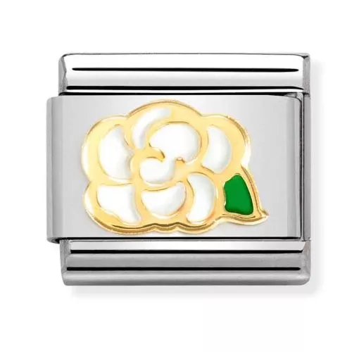 Nomination Classic White Camellia 030272/79-1