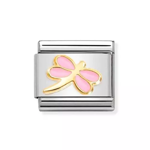 Nomination Classic Pink Dragonfly 030285/54-1