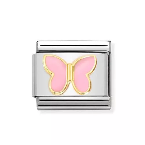 Nomination Classic Pink Butterfly 030285/59-1