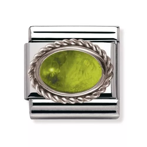 Nomination Classic Hopea Peridootti 330504/05-1