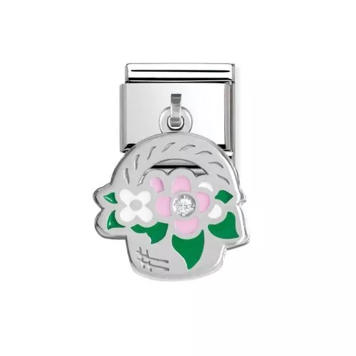Nomination Classic Charms Kukkakori ZK 031712/08-1
