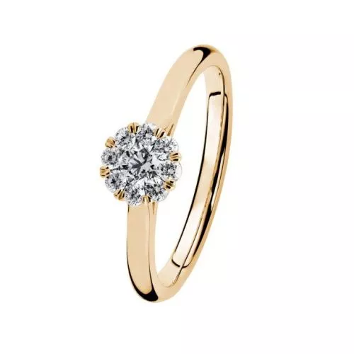 Kohinoor Dahlia timanttisormus 033-232K-30