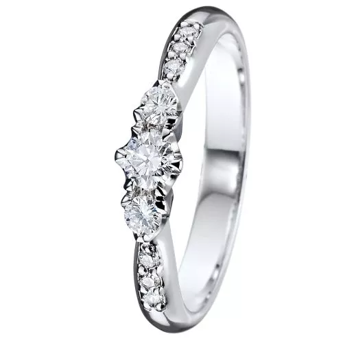 Kohinoor Helene -timanttisormus 033-235V-22-1