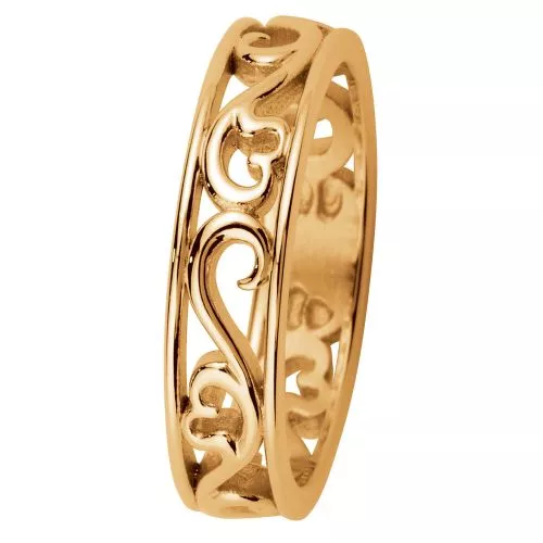 Kohinoor Laurel -Gold Ring 013-250-1